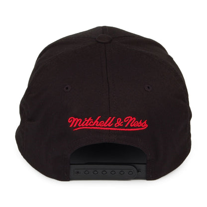 Gorra Snapback NBA Blocked 110 Chicago Bulls de Mitchell & Ness - Negro