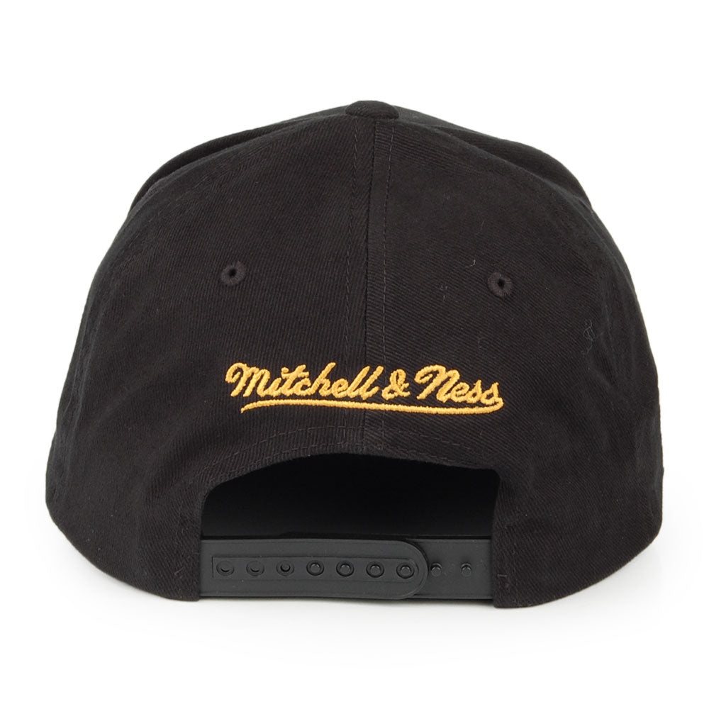 Gorra Snapback NBA Vintage Tailscript 110 L.A. Lakers de Mitchell & Ness - Negro
