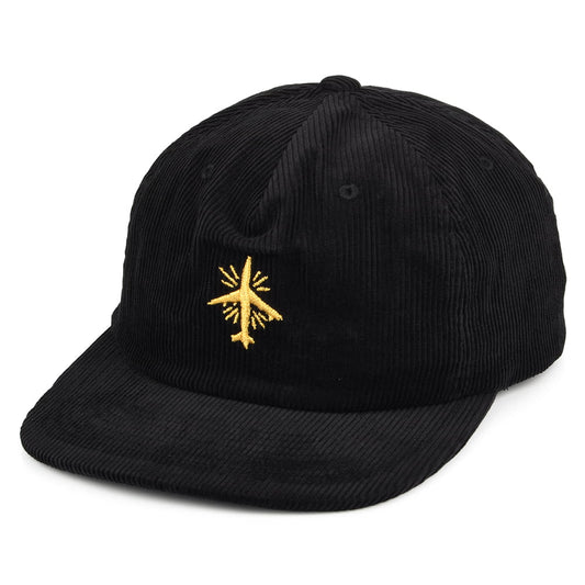 Gorra Snapback BB Mode MP de pana de Brixton - Negro