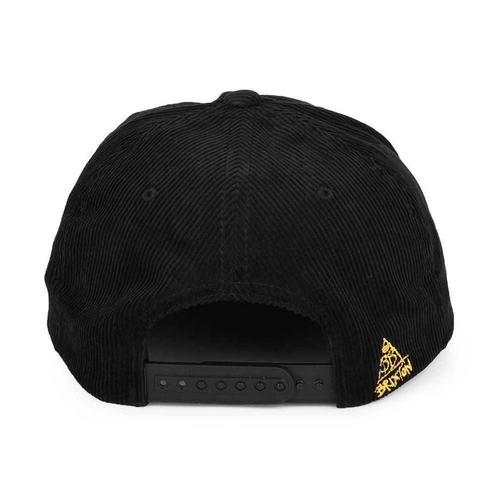 Gorra Snapback BB Mode MP de pana de Brixton - Negro