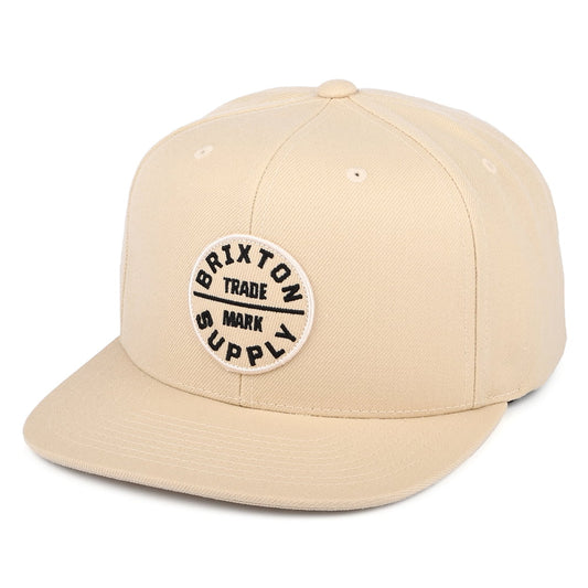 Gorra Snapback Oath III de Brixton - Vainilla