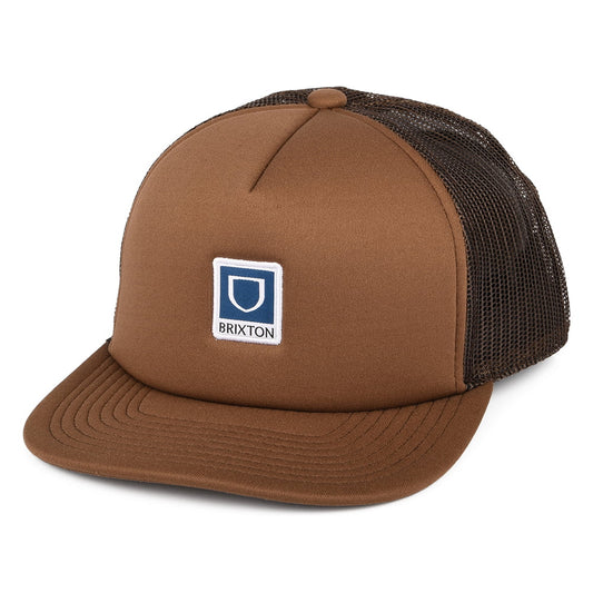 Gorra Trucker Beta MP de Brixton - Marrón