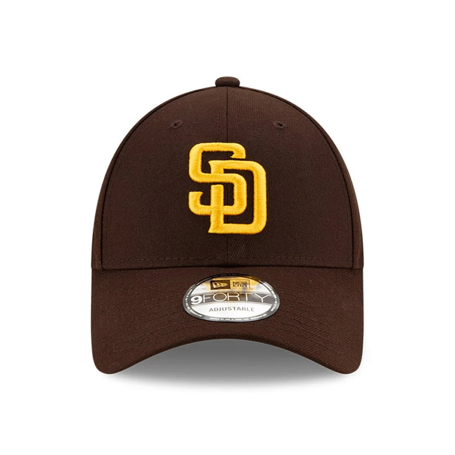 Gorra de béisbol 9FORTY MLB The League San Diego de New Era - Marrón-Dorado