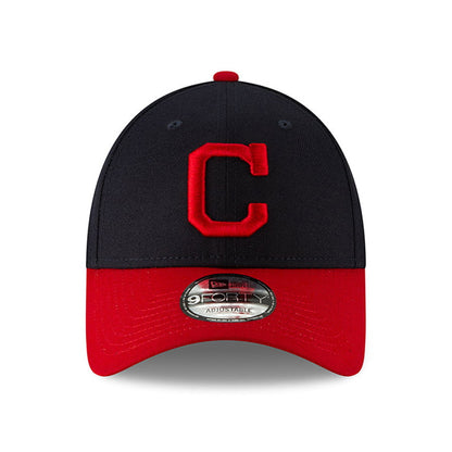Gorra de béisbol 9FORTY MLB The League Cleveland Guardians de New Era - Azul Marino-Rojo