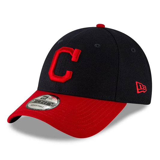 Gorra de béisbol 9FORTY MLB The League Cleveland Guardians de New Era - Azul Marino-Rojo