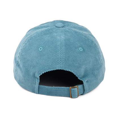 Gorra de béisbol Alpha LP de pana de Brixton - Azul Claro