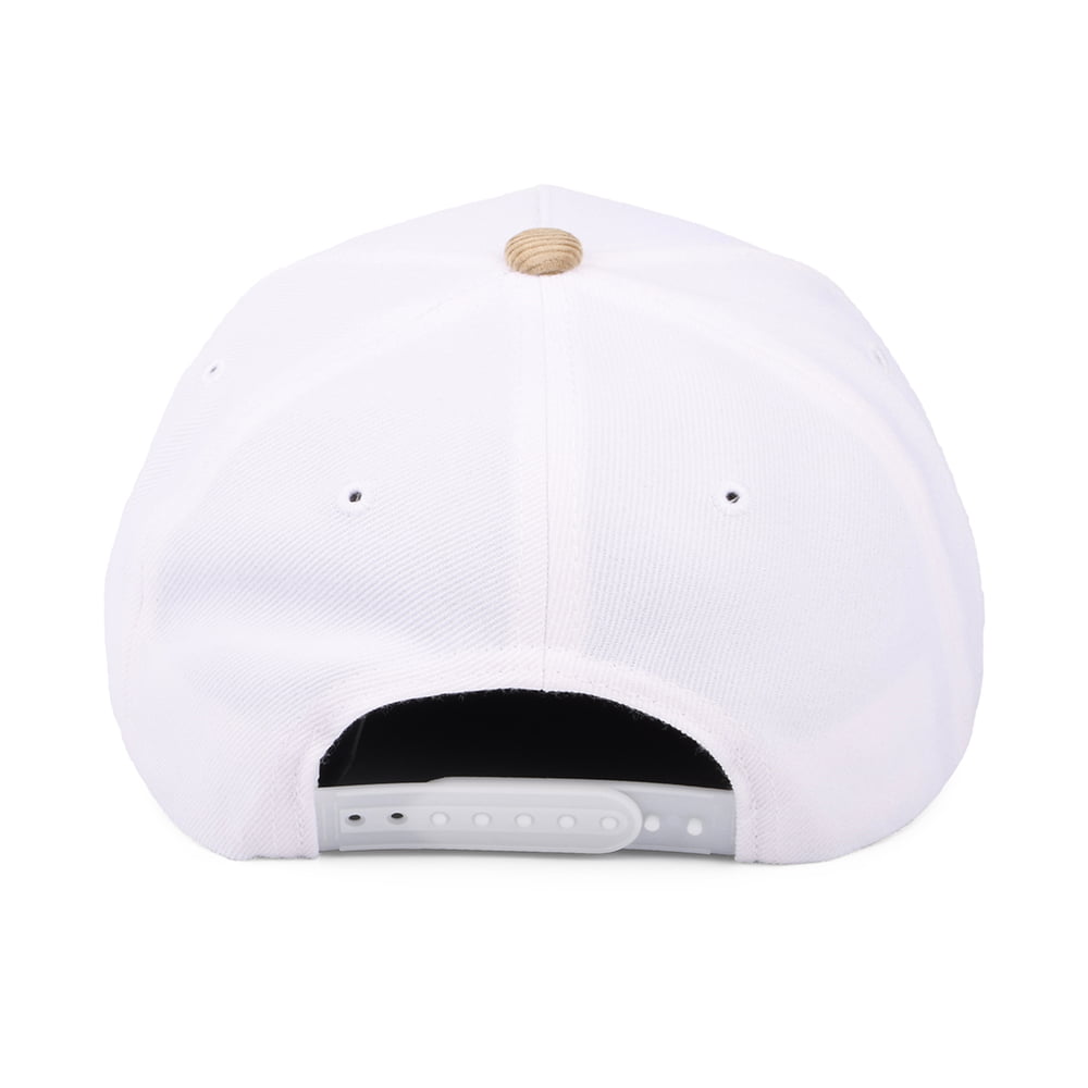 Gorra Snapback Crest MP de Brixton - Blanco-Kaki