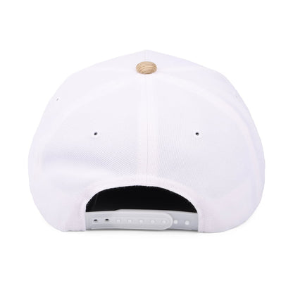 Gorra Snapback Crest MP de Brixton - Blanco-Kaki