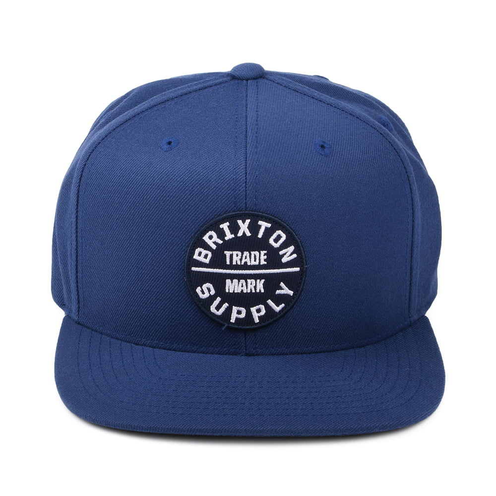 Gorra Snapback Oath III de Brixton - Azul Medio