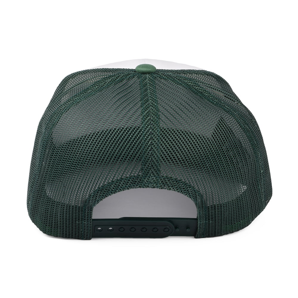 Gorra Trucker Parsons HP de Brixton - Verde-Blanco