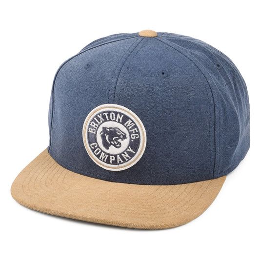 Gorra Snapback Forte X MP de Brixton - Azul-Kaki