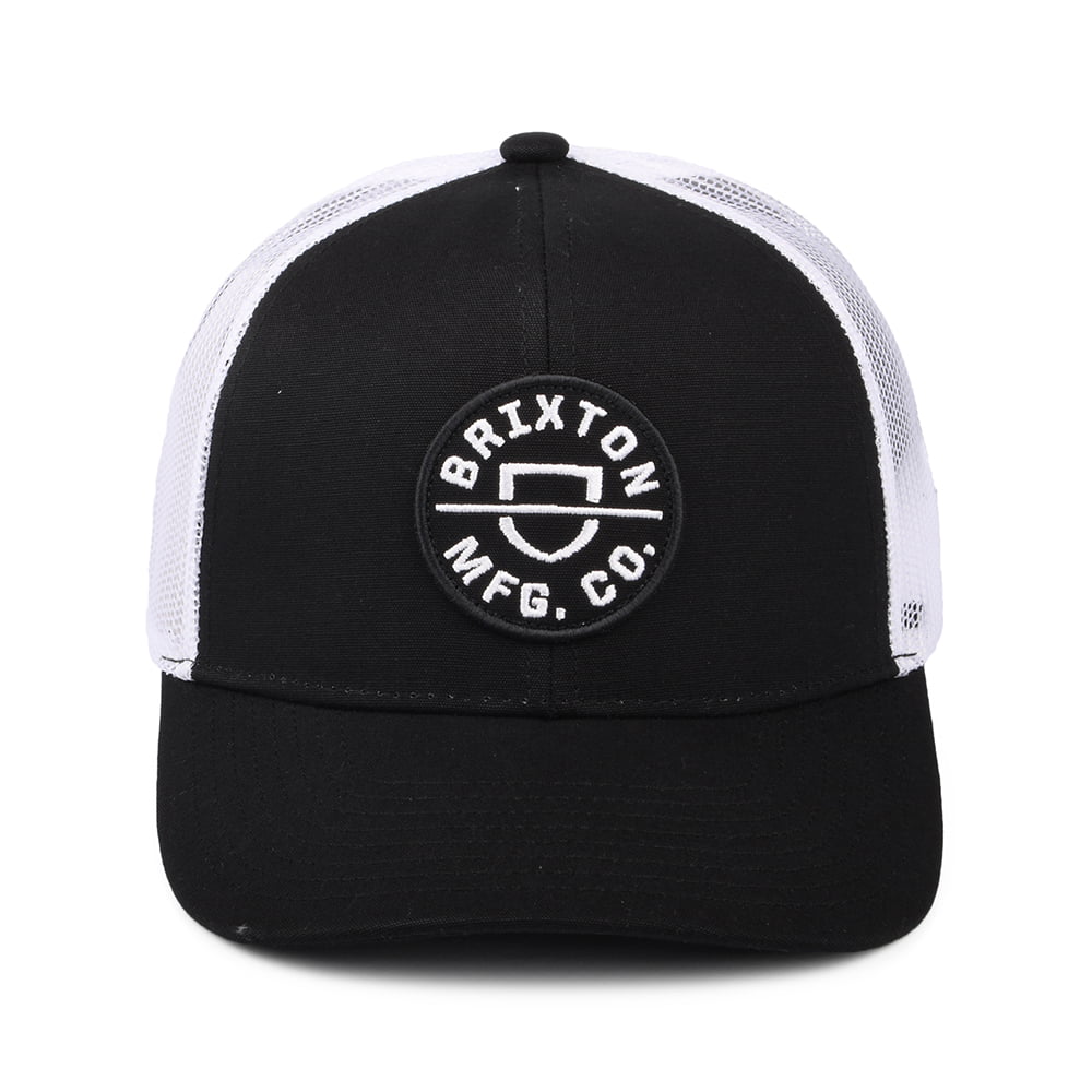 Gorra Trucker Crest NetPlus MP de Brixton - Negro
