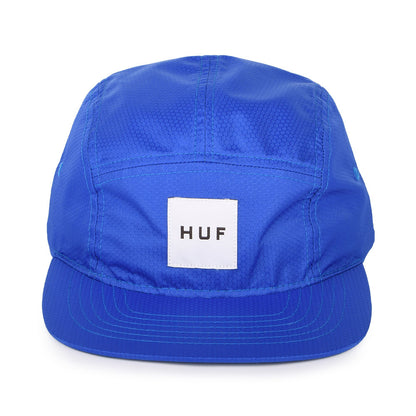 Gorra 5 paneles Hexagon de HUF - Azul