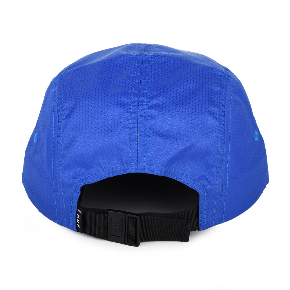 Gorra 5 paneles Hexagon de HUF - Azul