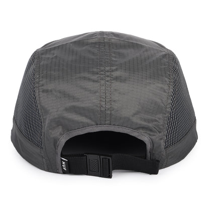 Gorra 5 paneles de Ripstop de HUF - Antracita