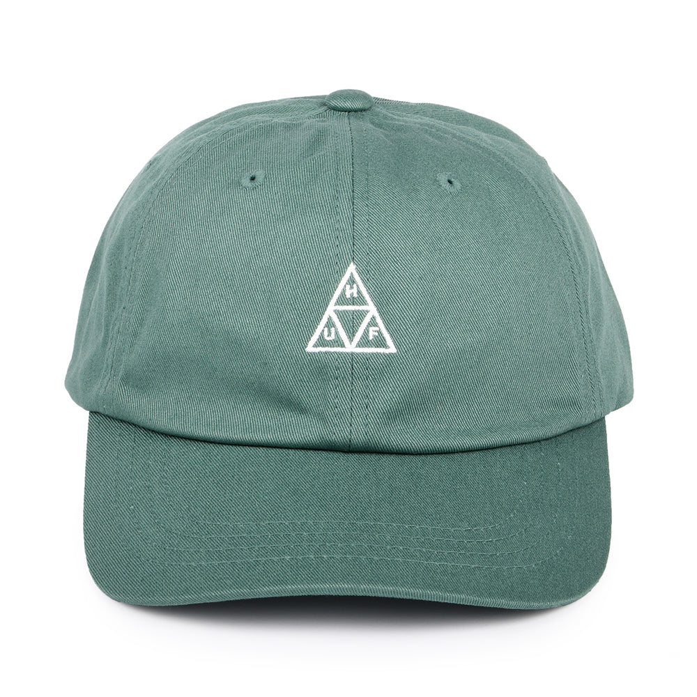 Gorra de béisbol Mini Triple Triangle visera curvada de HUF - Salvia
