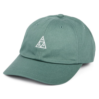 Gorra de béisbol Mini Triple Triangle visera curvada de HUF - Salvia