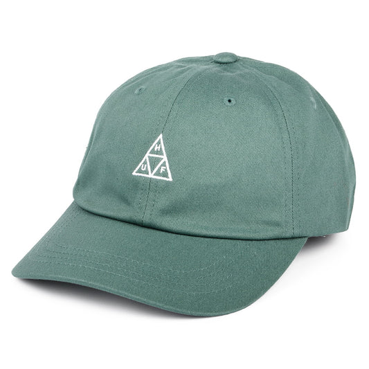 Gorra de béisbol Mini Triple Triangle visera curvada de HUF - Salvia