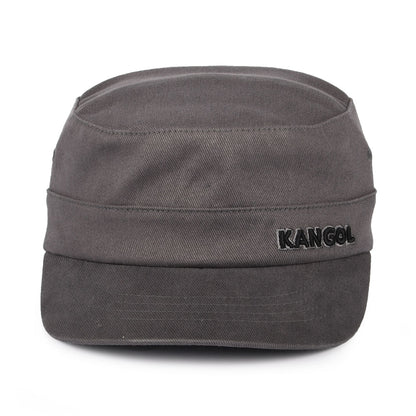 Gorra militar de sarga de algodón de Kangol - Gris