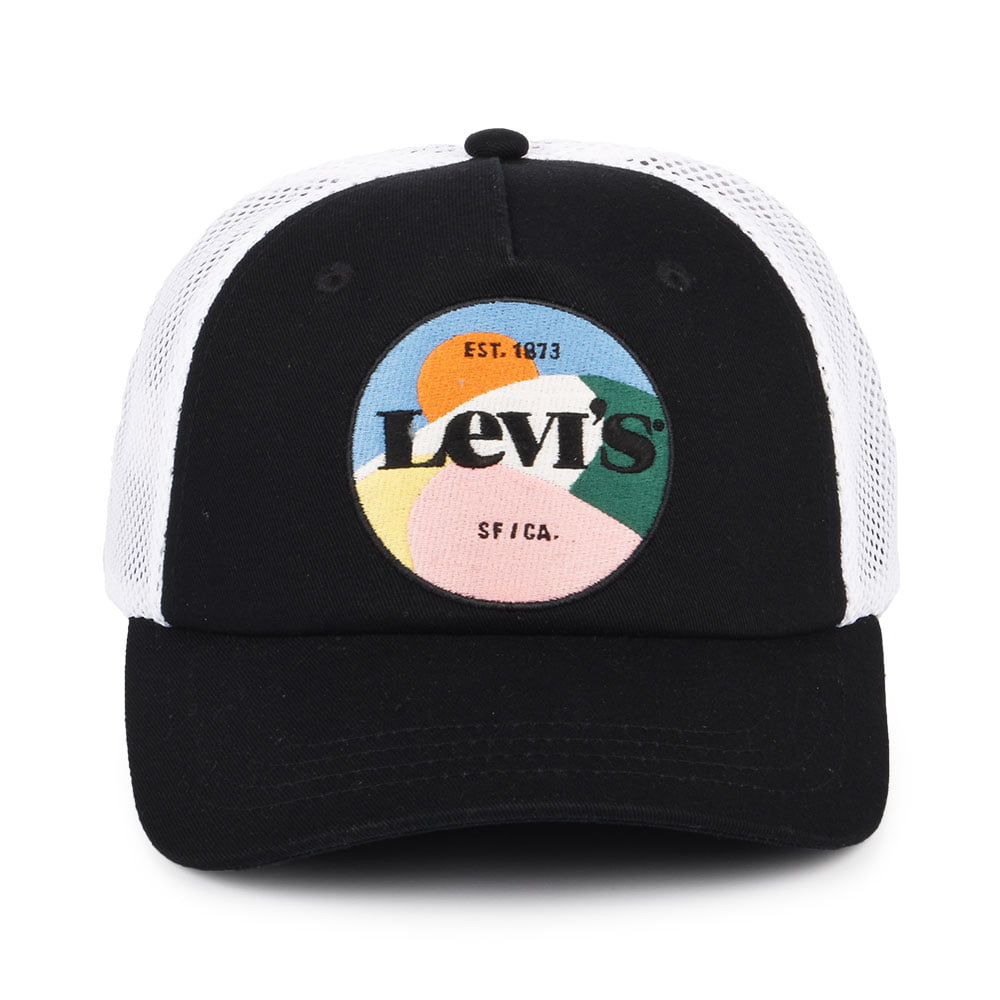 Gorra Trucker mujeres Seasonal Graph de Levi's - Negro