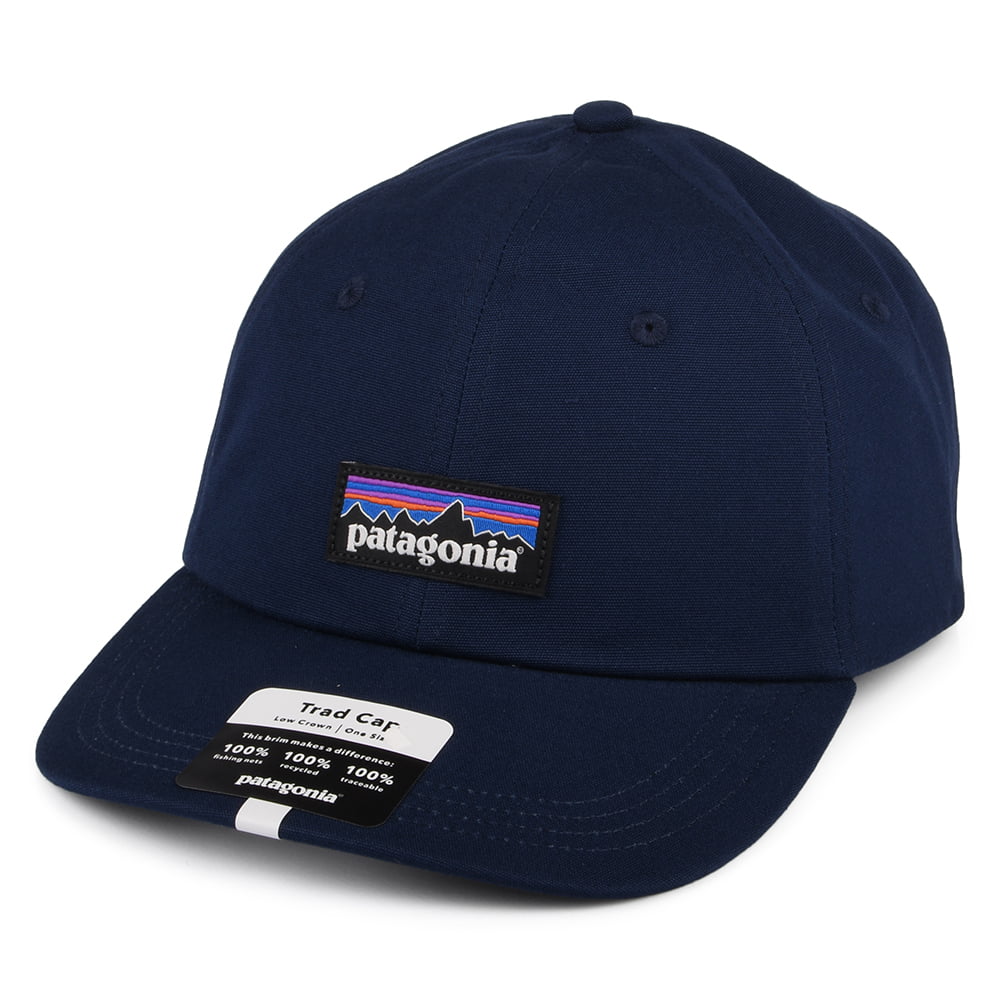 Gorra de béisbol P-6 Label de algodón orgánico de Patagonia - Azul Marino