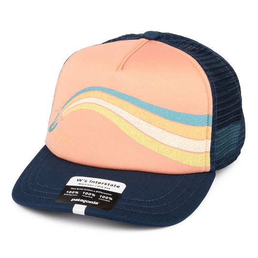 Gorra Trucker Psychedelic Slider Interstate de Patagonia - Azul