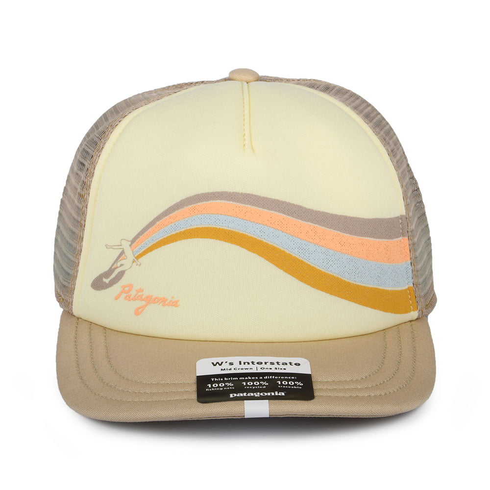 Gorra Trucker Psychedelic Slider Interstate de Patagonia - Beige Arena