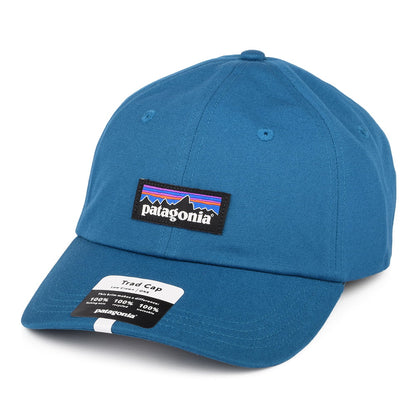 Gorra de béisbol P-6 Label de algodón orgánico de Patagonia - Verde Azulado
