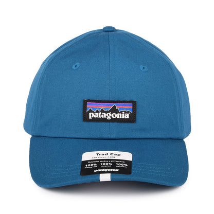 Gorra de béisbol P-6 Label de algodón orgánico de Patagonia - Verde Azulado