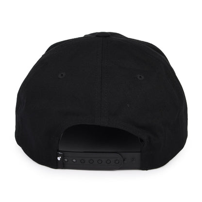 Gorra Snapback Boom de sarga de algodón de The Hundreds - Negro