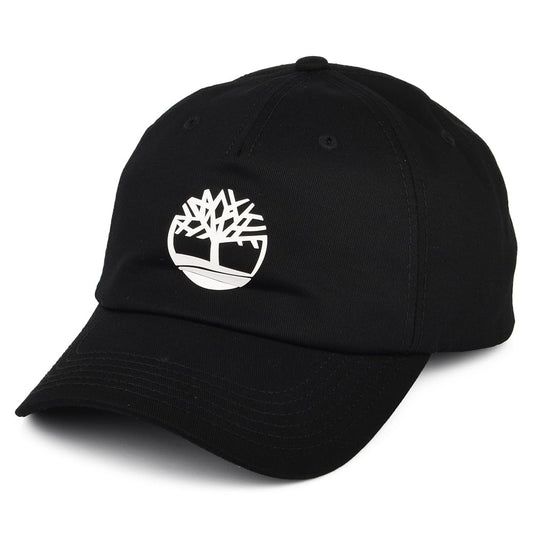 Gorra Snapback Rubberized Logo de Timberland - Negro