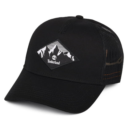 Gorra Trucker Diamond Landscape Patch de Timberland - Negro