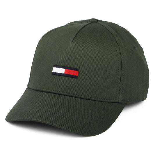 Gorra de béisbol TJM Flag de Tommy Hilfiger - Oliva Oscuro