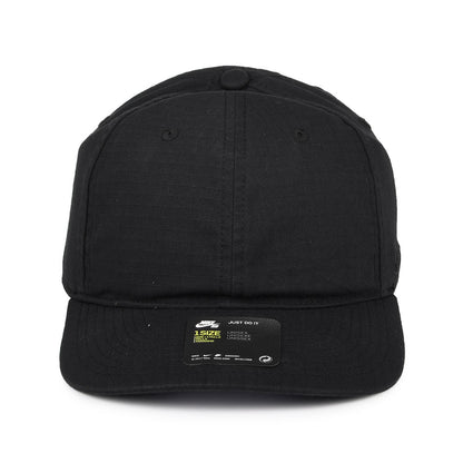 Gorra de béisbol H86 Visera plana de Nike SB - Negro