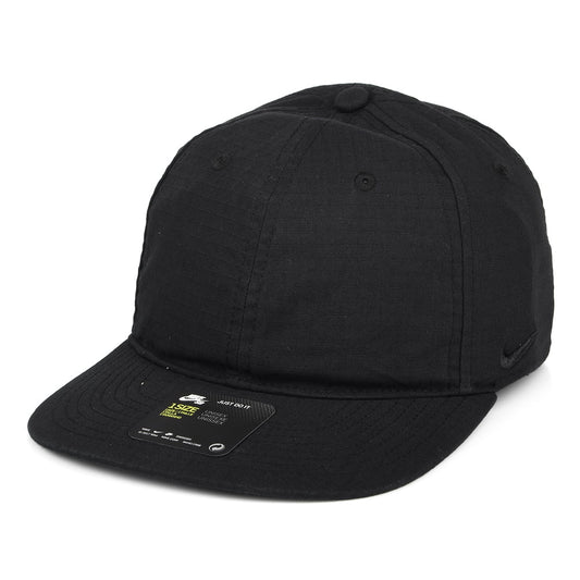 Gorra de béisbol H86 Visera plana de Nike SB - Negro