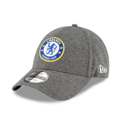 Gorra de béisbol 9FORTY de Jersey Lion Crest Chelsea FC de New Era - Gris