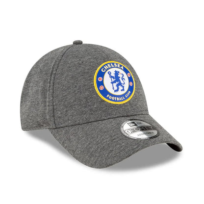 Gorra de béisbol 9FORTY de Jersey Lion Crest Chelsea FC de New Era - Gris