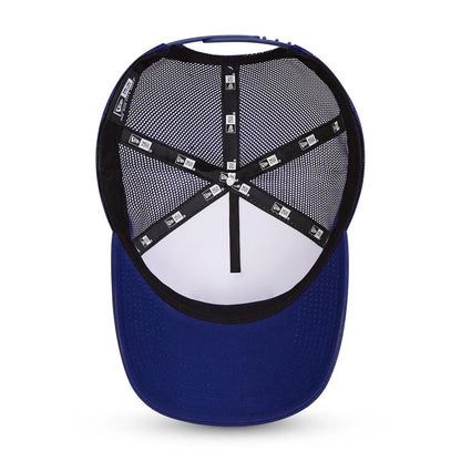 Gorra Trucker Original Crest Atletico Madrid de New Era - Blanco-Azul Real