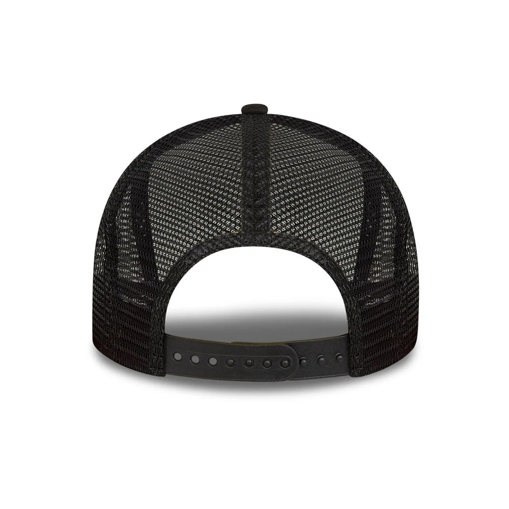 Gorra Trucker Winged Crest Atletico Madrid de New Era - Negro