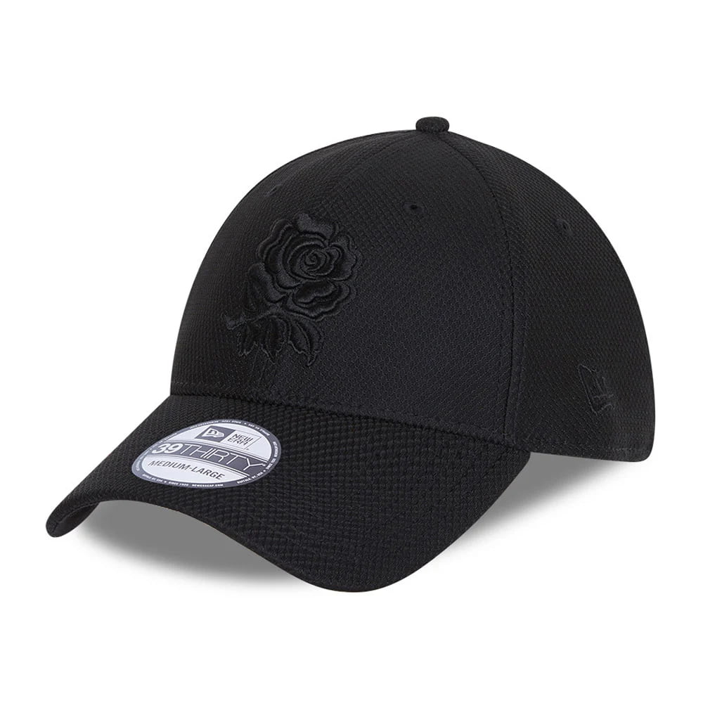 Gorra de béisbol 39THIRTY Diamond Era England Rugby de New Era - Negro