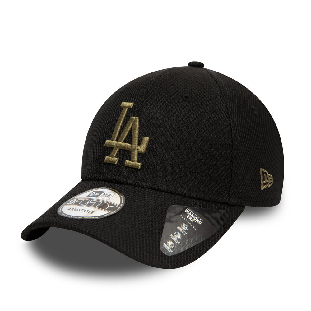 Gorra de béisbol 9FORTY MLB Diamond Era L.A. Dodgers de New Era - Negro-Oliva