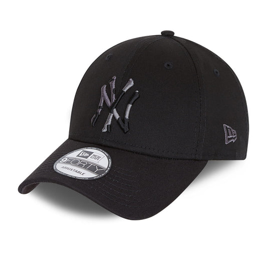 Gorra de béisbol 9FORTY MLB Camo Infill New York Yankees de New Era - Negro