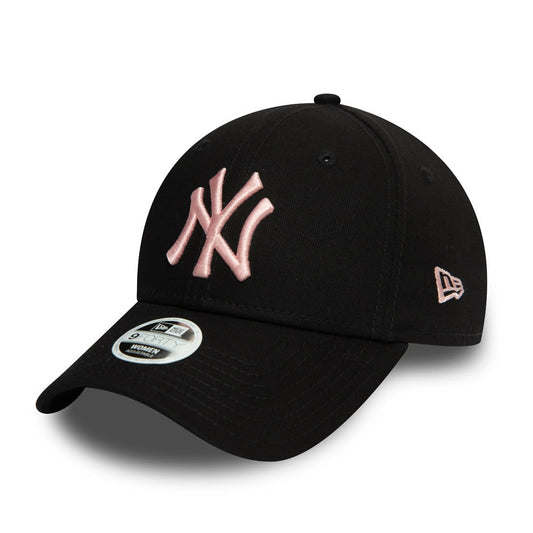 Gorra de béisbol mujeres 9FORTY MLB Colour Essential New York Yankees de New Era - Negro-Rosa