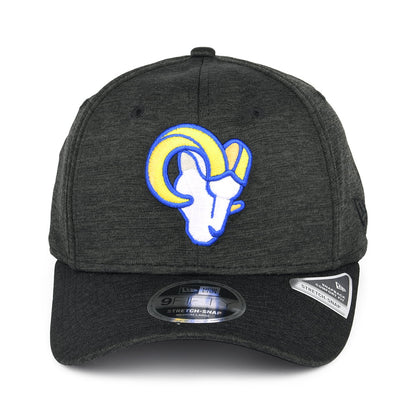 Gorra Snapback 9FIFTY Stretch NFL Total Shadow Tech Los Angeles Rams de New Era - Antracita