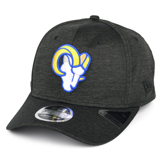 Gorra Snapback 9FIFTY Stretch NFL Total Shadow Tech Los Angeles Rams de New Era - Antracita