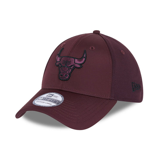 Gorra de béisbol 39THIRTY NBA Mesh Back Chicago Bulls de New Era - Granate