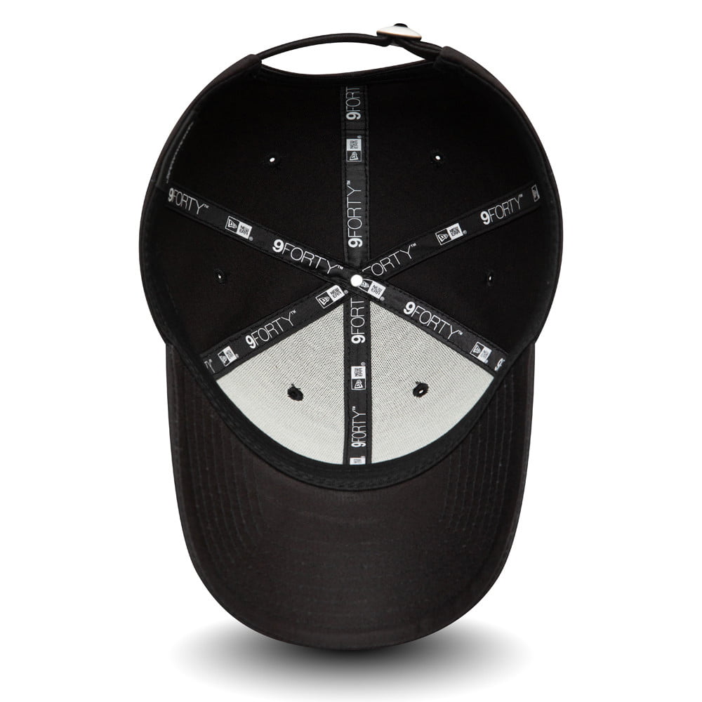 Gorra de béisbol 9FORTY Colour Essential de algodón de New Era - Negro