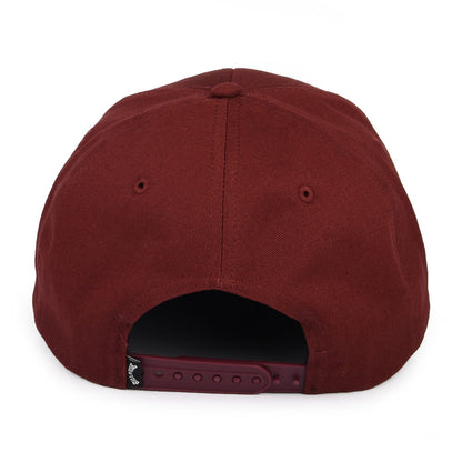 Gorra Snapback Walled de algodón de Billabong - Burdeos