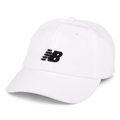 Gorra de béisbol Classic NB visera curvada de New Balance - Blanco