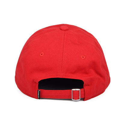 Gorra de béisbol Tip Off de algodón de Converse - Rojo Cereza